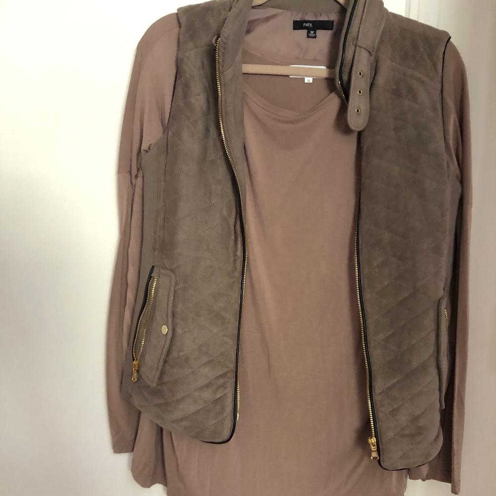 Tan Long Sleeve Piko